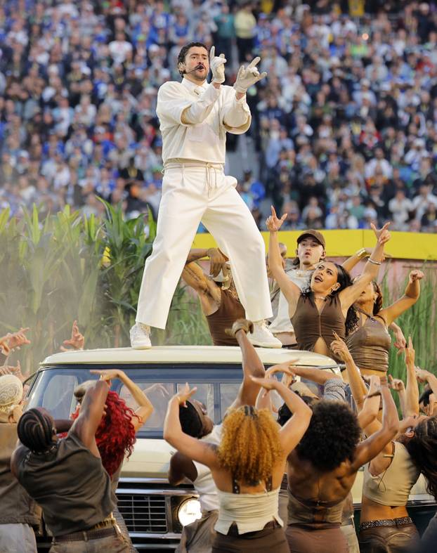 NFL - Super Bowl LX - Half-Time Show - New England Patriots v Seattle Seahawks