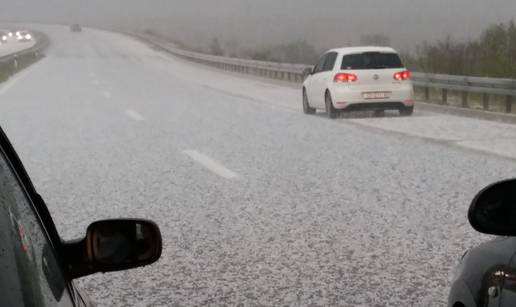 Voza&ccaron;e na A1 zaustavila tu&ccaron;a: ''Nije se moglo voziti cestom''