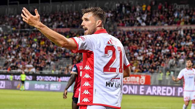 Italian soccer Serie B match - Final - Cagliari vs Bari