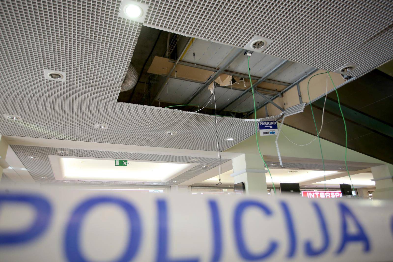 Rijeka: Å½ena propala kroz strop u shoping centru