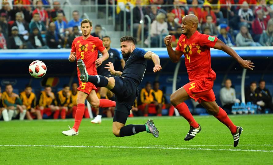 World Cup - Semi Final - France v Belgium