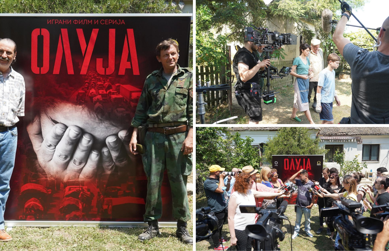 U Srbiji snimaju film i seriju Oluja, glavni glumac je za vrijeme Oluje otišao iz Knina