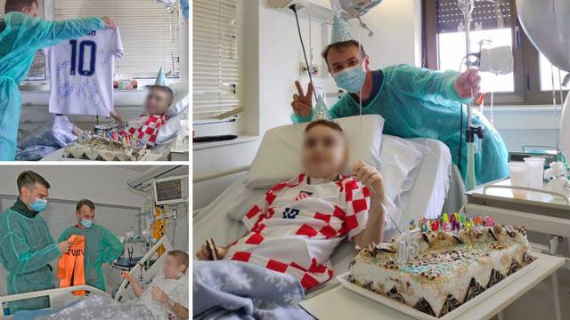 Franjino slavlje u bolnici: Za rođendan ga nazvali Kramarić i Dalić. Livaja mu poklonio dres