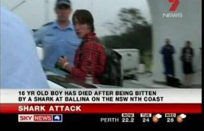 Veliki morski pas do smrti je izgrizao 16-godišnjaka