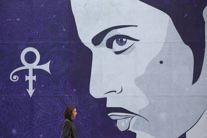 Mural in memory of Prince