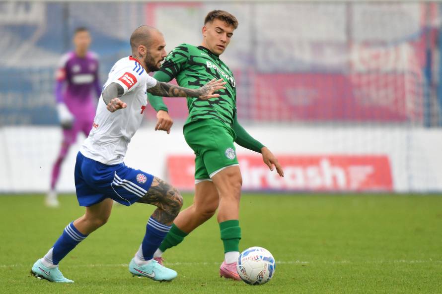 Koprivnica: Koprivnica i Hajduk sastali se u šesnaestini finala Hrvatskog nogometnog kupa