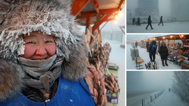 VIDEO  Biste li mogli preživjeti? Živa u Jakutsku pokazuje minus 58 stupnjeva. Evo kako grad živi