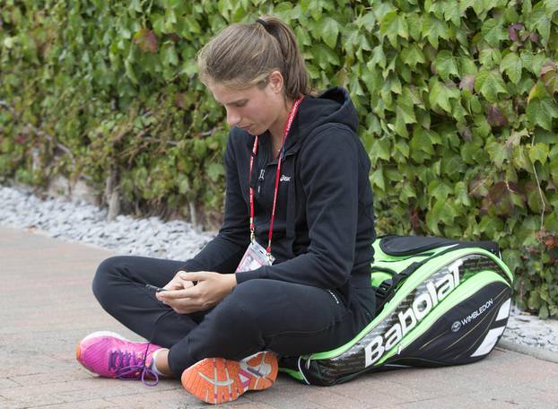 Wimbledon 2015 Practice Days Johanna Konta