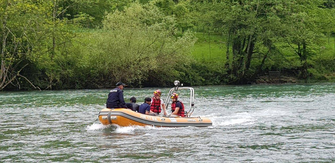 Upali u rijeku Kupu: Vatrogasci spasili migrante pokraj Zdihova