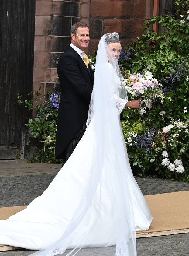 The Wedding of Hugh Grosvenor, the Duke of Westminster to Olivia Henson at Chester Cathedral