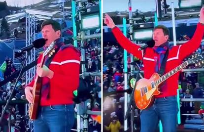 Ivica Kostelić zasvirao i 'zapalio' atmosferu na skijaškom SP-u