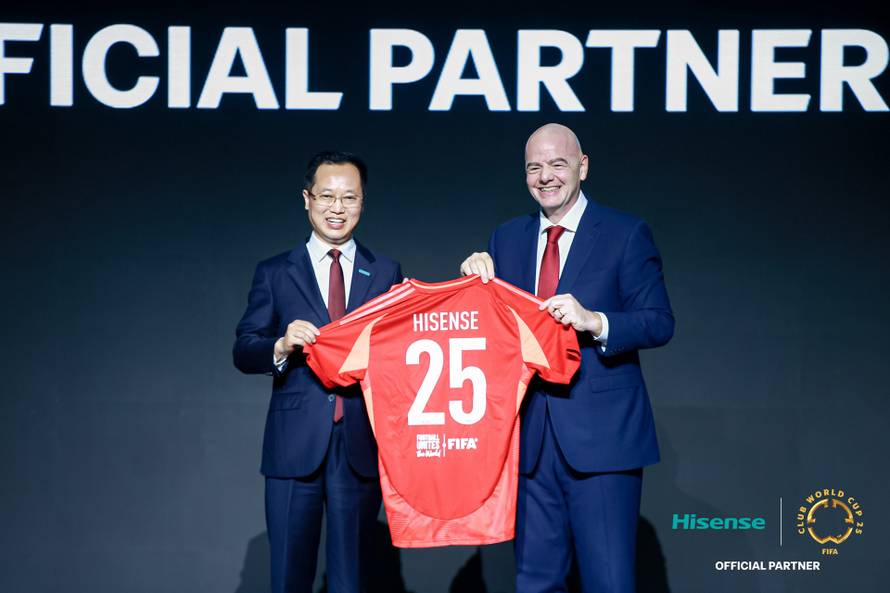 Hisense imenovan prvim službenim partnerom FIFA Club World Cup 2025™