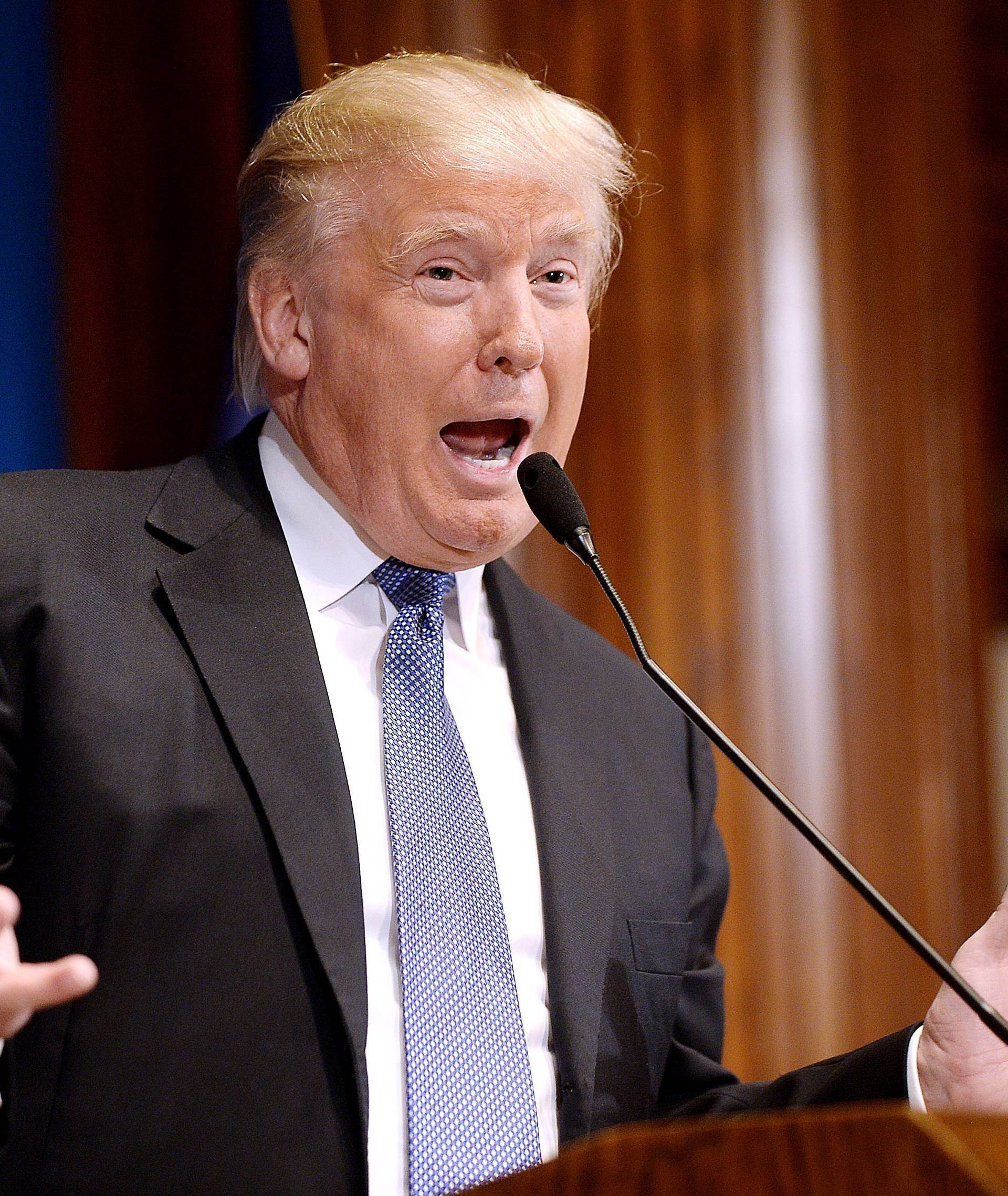 Donald Trump and daughter, Ivanka speak at the National Press Club - Washington