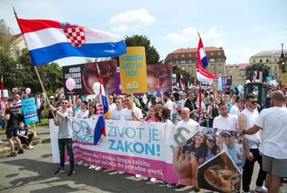 U Zagrebu održan Hod za život