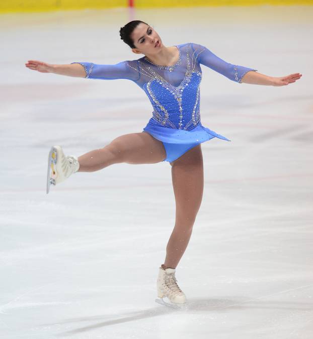 Zagreb: Katarina Kitarovi? nastupila u slobodnom programu ISU Grand Prix Croatia Cup