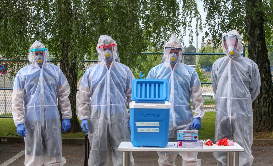 Svi bili u autima osim jednoga: Dinamovce testirali na koronu