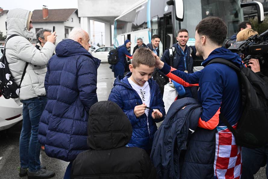 Velika Gorica: Doček hrvatske futsalske reprezentacije koja je osvojila brončanu medalju u Ljubljani