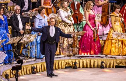 André Rieu stiže u Zagreb: 'Jedva čekam ponovno doći i podijeliti s vama radost glazbe'