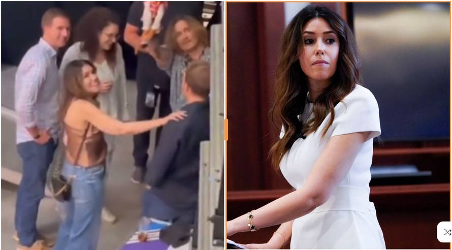 Deppova odvjetnica snimljena na njegovom koncertu u Pragu