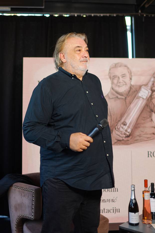 Zagreb: Slobodan Živojinović Boba predstavio vina svoje vinarije Vertiz
