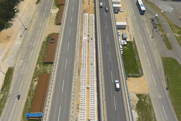 Zagreb: Radovi u Sarajevskoj snimljeni iz zraka