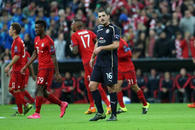 Muenchen: UEFA Liga prvaka, skupina F, 2. kolo, FC Bayern Muenchen - GNK Dinamo