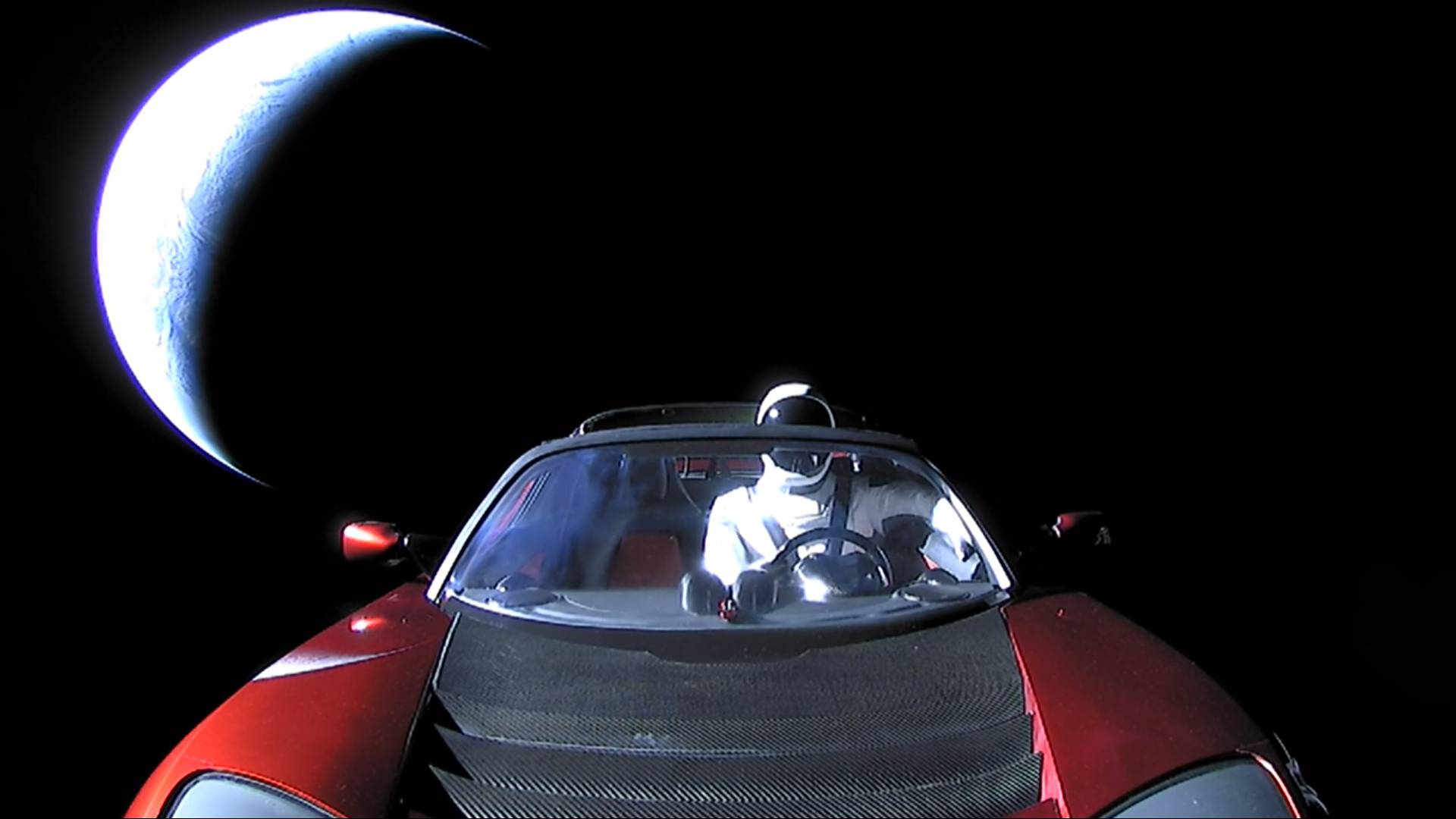 Teslin auto projurio kraj Marsa: Ide u restoran na kraju svemira