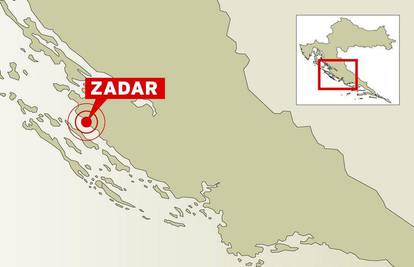 Potres od 4,7 po Richteru pogodio okolicu Zadra