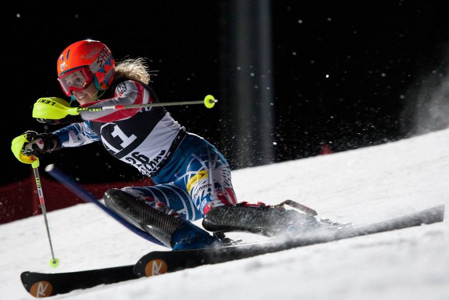 Flachau: Skijanje, Svjetski kup, slalom, žene, Ana Jeluši?