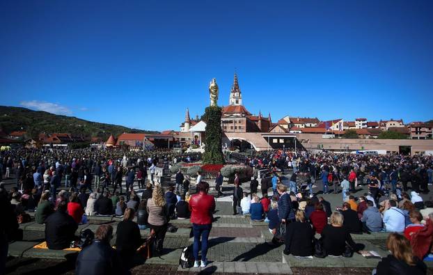 28. hodo&ccaron;a&scaron;&cacute;e Hrvatske vojske, policije i branitelja u Mariju Bistricu