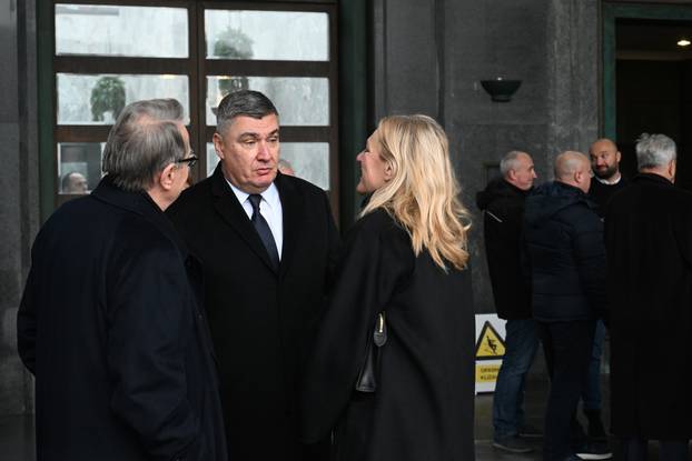 Zagreb: Sprovod violinista Tonka Ninića na Mirogoju