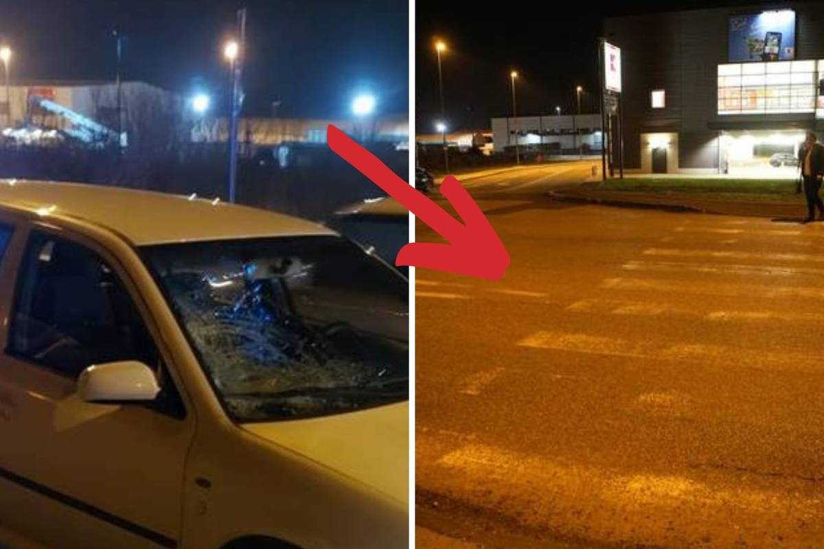 Pijan na zebri udario blizance i pobjegao. I ranije je vozio pijan, pravda se: 'Pale su mi naočale'