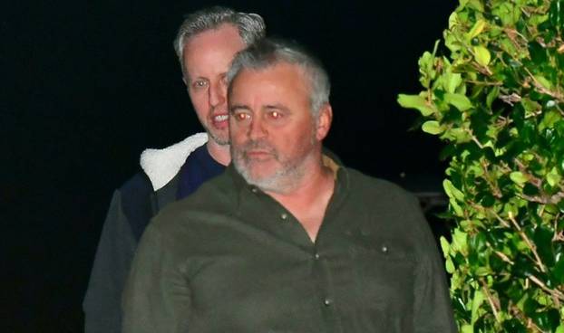 *EXCLUSIVE* Matt LeBlanc Seen out to dinner For The First Time Since Friend Matthew Perry's Passing **WEB MUST CALL FOR PRICING**