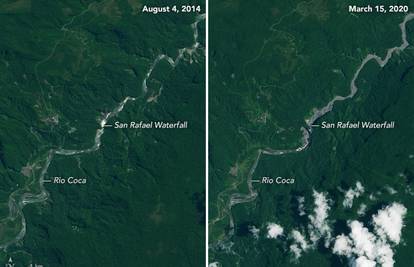 Nestao najveći ekvadorski vodopad San Rafael od 45 m