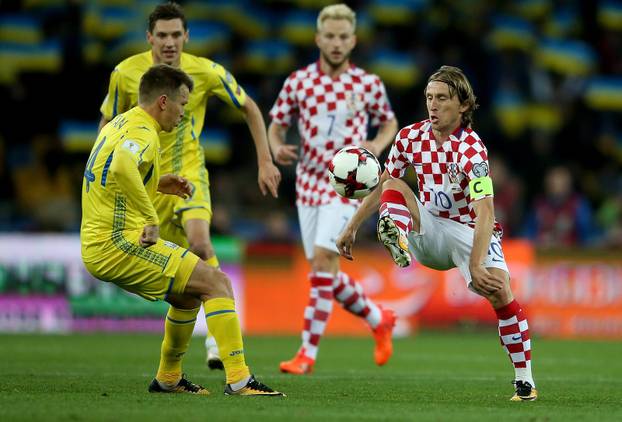 Kijev: Kvalifikacijska utakmica za SP u Rusiji 2018., Ukrajina - Hrvatska
