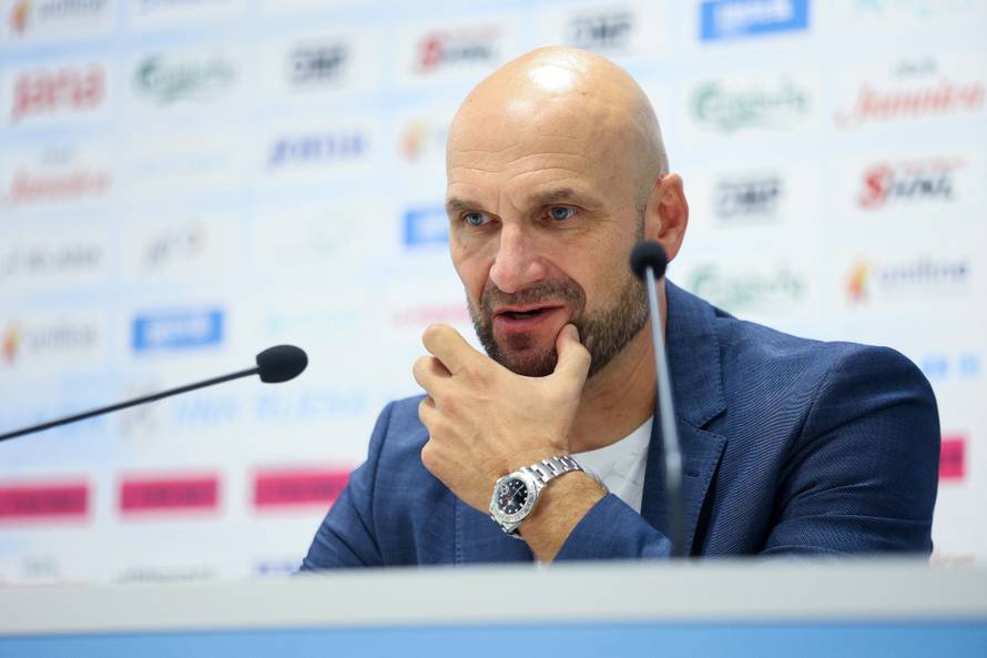 Konferencija za medije nakon utakmice između Rijeke i Lillea