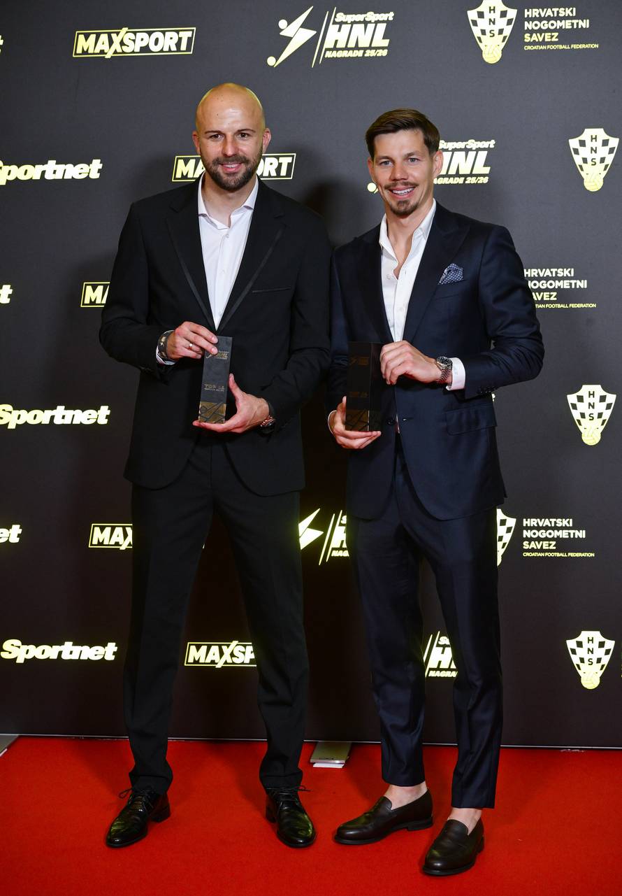 Zagreb: Druženje nakon dodjele nagrade SuperSport Hrvatske nogometne lige