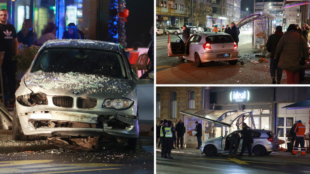 VIDEO Detalji kaosa na stanici u Osijeku: Mladić (22) BMW-om pokosio putnike na autobusnoj