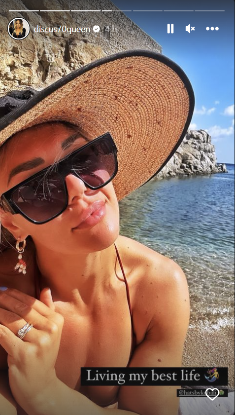 Sandri Perković ljeto još traje, istražuje Dubrovnik i kupa se na plaži: 'Živim svoj najbolji život'