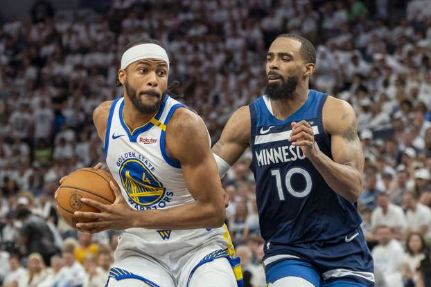 NBA: Playoffs-Golden State Warriors at Minnesota Timberwolves