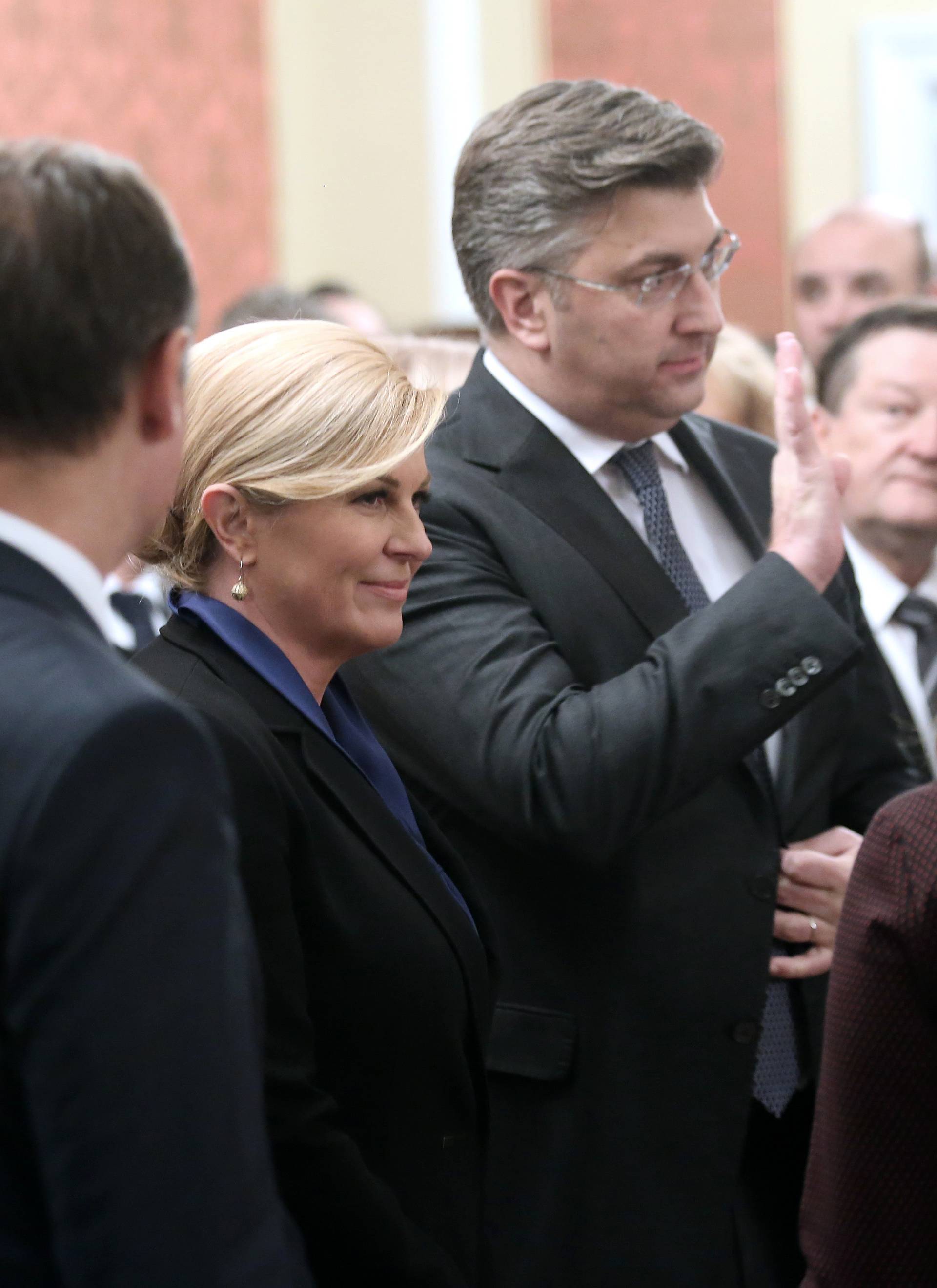 Sastali se Plenković i Kolinda, sjednica VNS-a je 28. svibnja