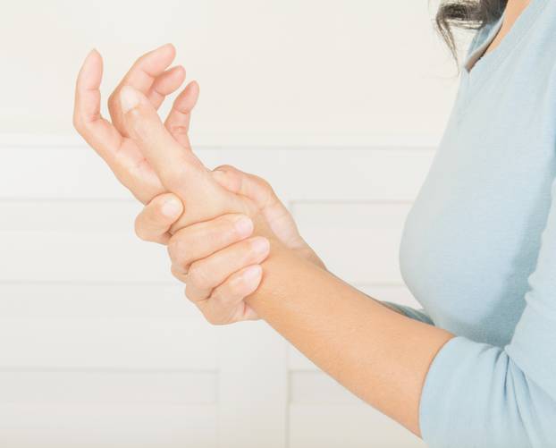 Wrist Pain in older women.