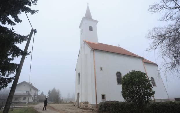 Žažina: Obilazak obnove crkve sv. Nikole i Vida