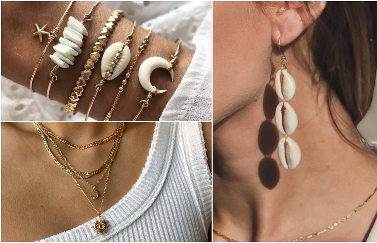 Trendi komadi nakita za vruće ljeto: Školjke, biseri i perlice