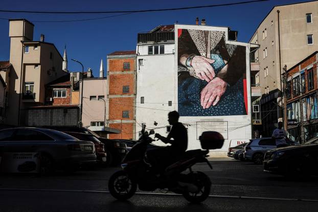 Mural festival, in Kosovo