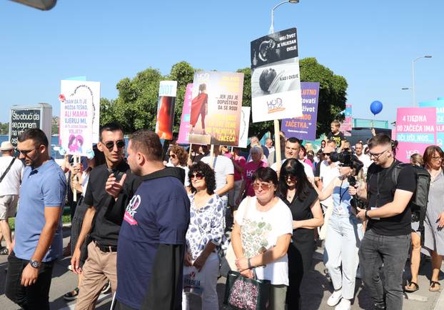 Prvi put u Šibeniku održan Hod za život