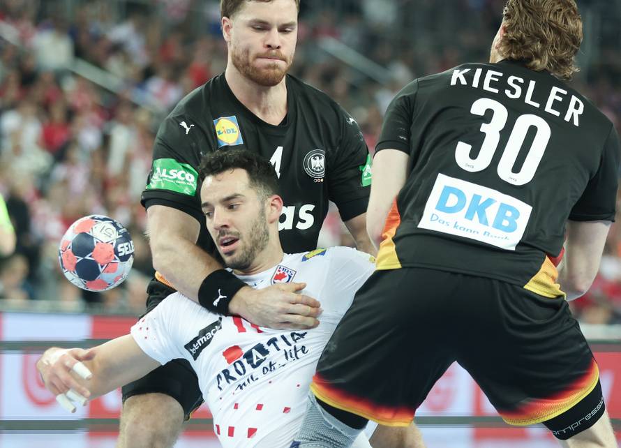 Zagreb: Prijateljska utakmica uoči EHF Europskog prvenstva, Hrvatska - Njemačka