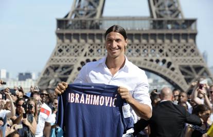 PSG predstavio Ibrahimovića: Došao sam u Dream Team!