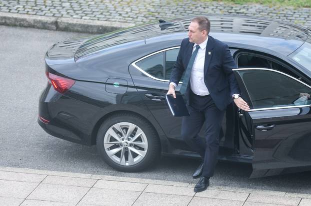 Zagreb: Dolazak članova Vlade na sjednicu Vlade