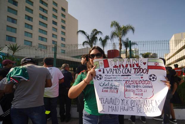 FIFA World Cup 2026 - Iran leave Tijuana hotel ahead of first World Cup match